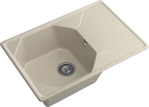 Кухонная мойка GRANFEST UNIQUE U-740L топаз