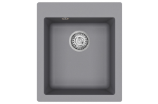 Мойка кухонная AQUASANITA Rock SQR 100 202 AW alumetallic