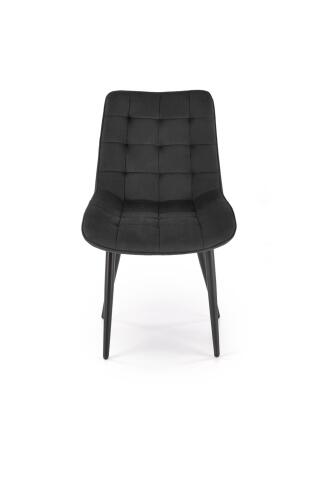 Стул HALMAR GANSO черный/черный