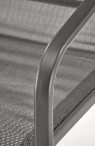 Комплект HALMAR CONOR (софа + 2 кресла + стол журнальный) темно-серый/светло-серый