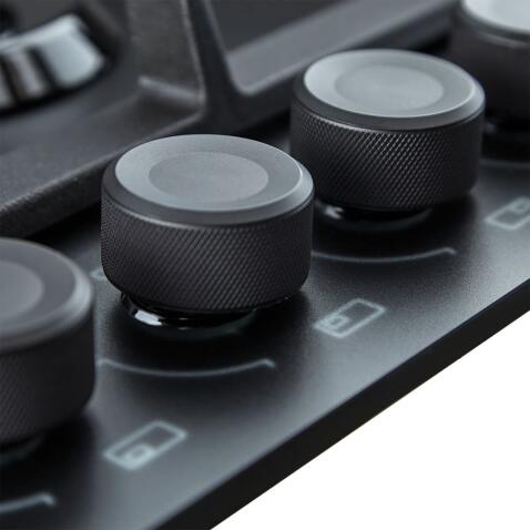 Поверхность газовая EXITEQ EXH-207 black matt