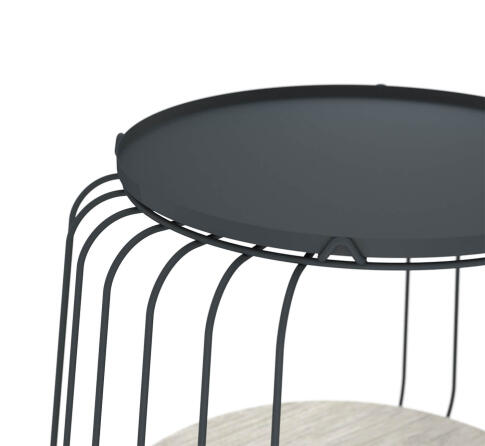 Стол журнальный Sheffilton SHT-CT70M онтарио/антрацит