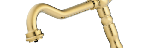 Смеситель для кухни Omoikiri Amagasaki G золото