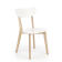 Стул HALMAR BUGGI белый/натуральный
