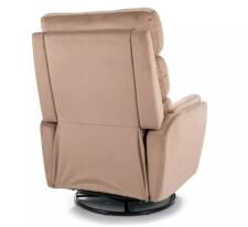 Кресло SIGNAL ARGOS Velvet раскладное, бежевый