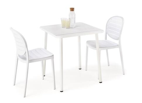 Стул HALMAR K529 белый/белый