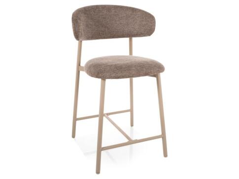 Стул барный SIGNAL ELTON H-2 Brego 34 бежевый/кашемир