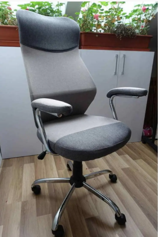 Кресло компьютерное SIGNAL Q-319 св.серый/т.серый