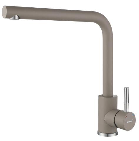 Смеситель для кухни GRANFEST QUARZ Z-5411 песочный