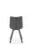 Стул HALMAR K332 серый/черный