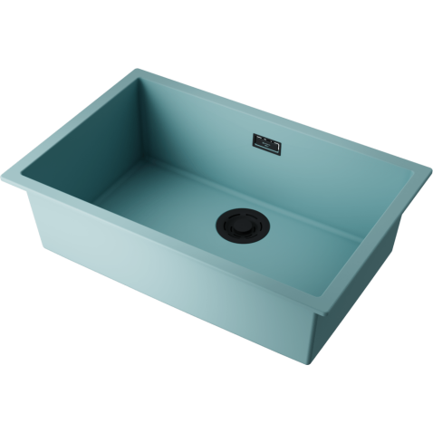 Кухонная мойка Omoikiri Yamakawa 75-U/I-AZ Artceramic/azur blue