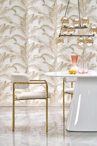 Стол обеденный HALMAR FLAVIO белый 120/120