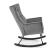 Кресло-качалка HALMAR BAZALTO серый