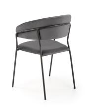 Стул HALMAR K426 серый/черный