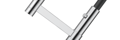 Смеситель для кухни Omoikiri Osaka С-BL хром