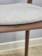 Стул Sheffilton SHT-S202 светлый беж/коричневый