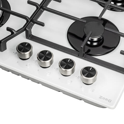Поверхность газовая ZORG TECHNOLOGY HAG63 FDW white
