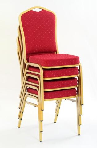 Стул HALMAR K66  желтый/бордовый