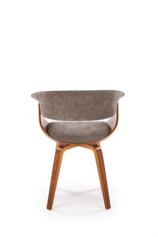 Стул HALMAR K545 серый/орех