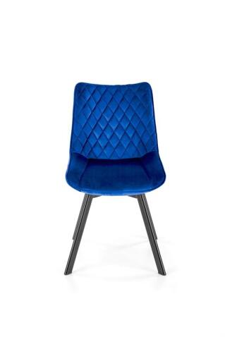 Стул HALMAR K520 синий/черный, поворотный