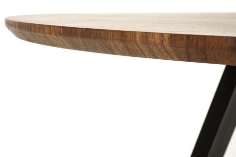 Стол обеденный HALMAR DANILO орех/черный 120