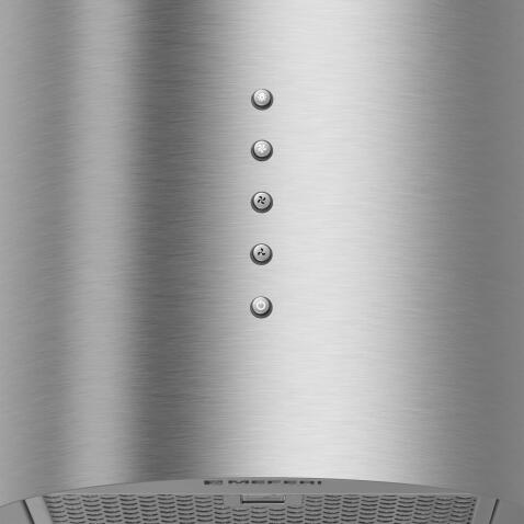 Вытяжка кухонная MEFERI TUBE35IX ISLA ULTRA