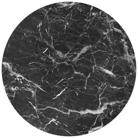 Комплект HALMAR JAVA (2 стола журнальных) черный мрамор/черный