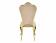 Стул SIGNAL QUEEN Velvet Bluvel 28 бежевый/золотой