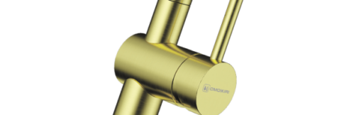 Смеситель для кухни Omoikiri Akashi-S-LG светлое золото