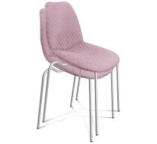 Стул Sheffilton SHT-ST29-C22/S130 HD розовый зефир/хром лак
