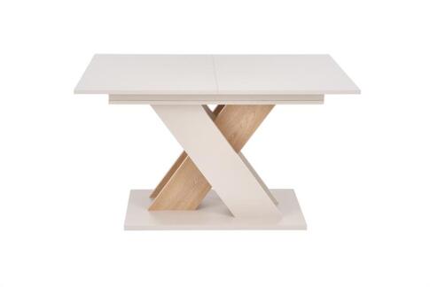 Стол обеденный HALMAR XARELTO кашемир/дуб кремона 130-175/85