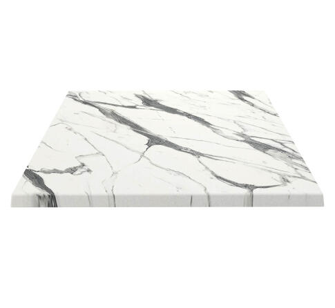 Столешница Sheffilton SHT-TT46 80/80 белый мрамор