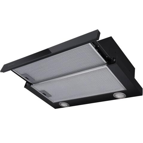 Вытяжка кухонная MEFERI SLIDEBOX60BK GLASS ULTRA