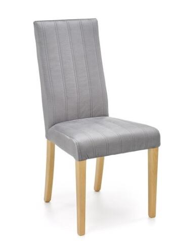 Стул HALMAR DIEGO 3 Monolith 85 серый/дуб медовый