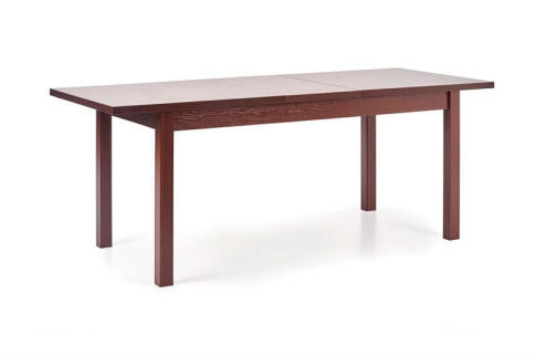 Стол обеденный HALMAR MAURYCY темный орех 118-158/75