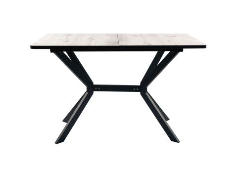 Стол ВВР Миллер бискайская сосна/черный №7, Пластик 120-160/80