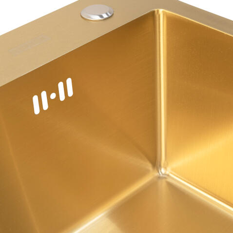Мойка ARFEKA ECO AR 700*500 GOLD PVD NANO