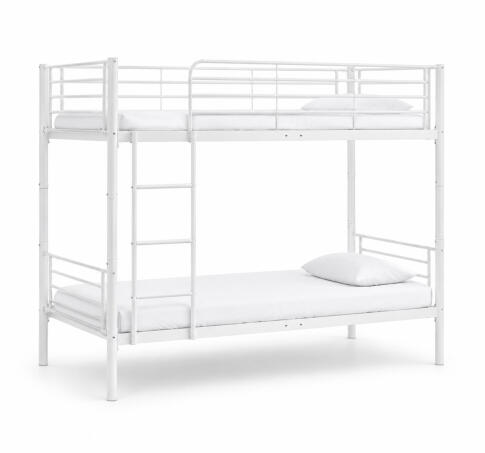 Кровать HALMAR BUNKY 90 двухъярусная, белый