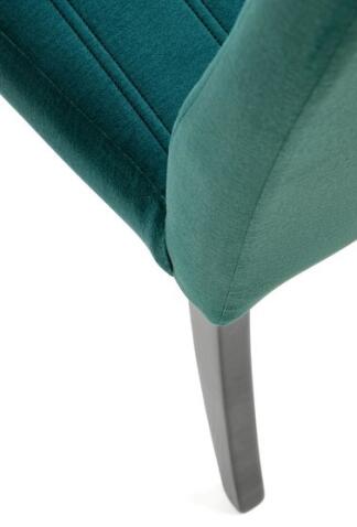 Стул HALMAR DIEGO 2 Monolith 37 зеленый/черный