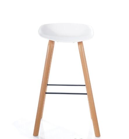 Стул барный SIGNAL STING белый/дуб