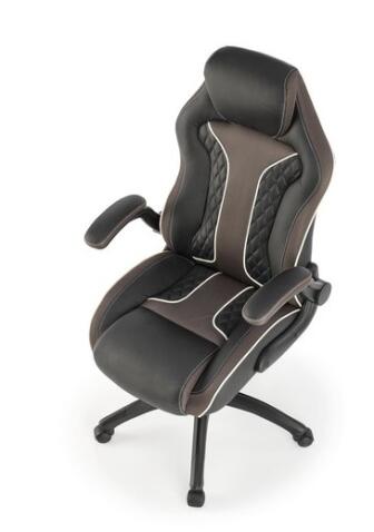 Кресло компьютерное HALMAR HAMLET черный/серый