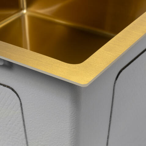 Мойка ARFEKA ECO AR 450*450 GOLD PVD NANO