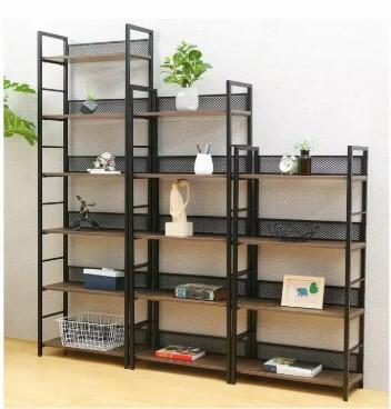 Стеллаж SIGNAL RAW R5 дуб/черный