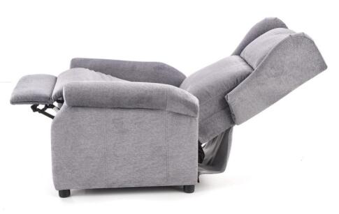 Кресло HALMAR AGUSTIN 2 раскладное, серый