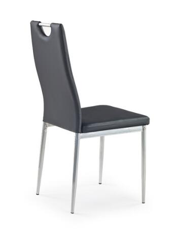 Стул HALMAR K202 черный/хром