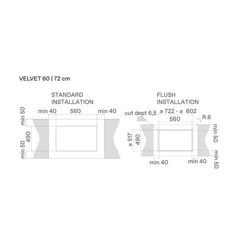 Поверхность индукционная ELICA NikolaTesla Velvet BL/A/60