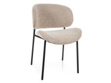 Стул SIGNAL KISO Noelle 30 бежевый/черный