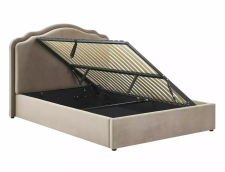 Кровать SIGNAL FLORENCJA Velvet Bluvel 40 темно-бежевый 140/200