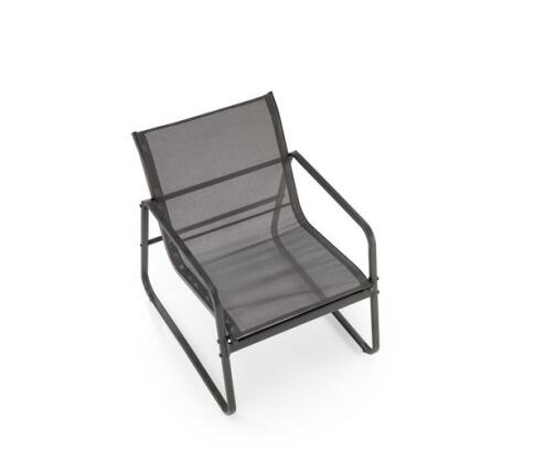 Комплект HALMAR CONOR (софа + 2 кресла + стол журнальный) темно-серый/светло-серый