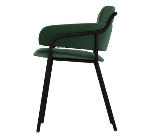 Стул Sheffilton SHT-S143 лиственно-зеленый/черный муар